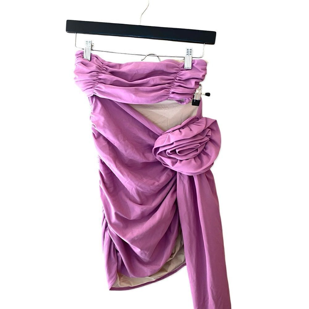 Bahia Maria Mia Gown Mini Dress In Orchid Purple Swimwear Rosette Resort Revolve — image 8 of 8